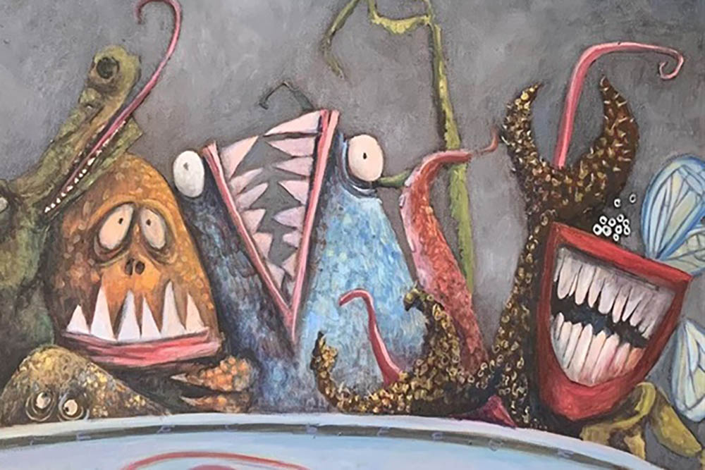 michael bourke carnival monsters